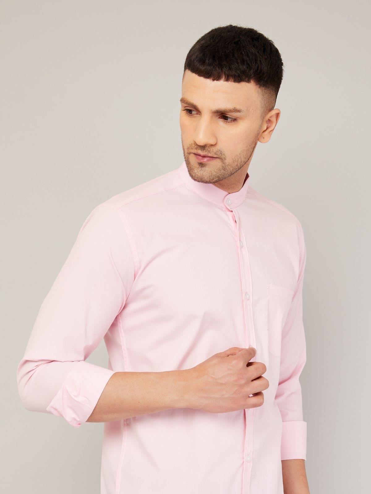 Mandarin Collar Shirt